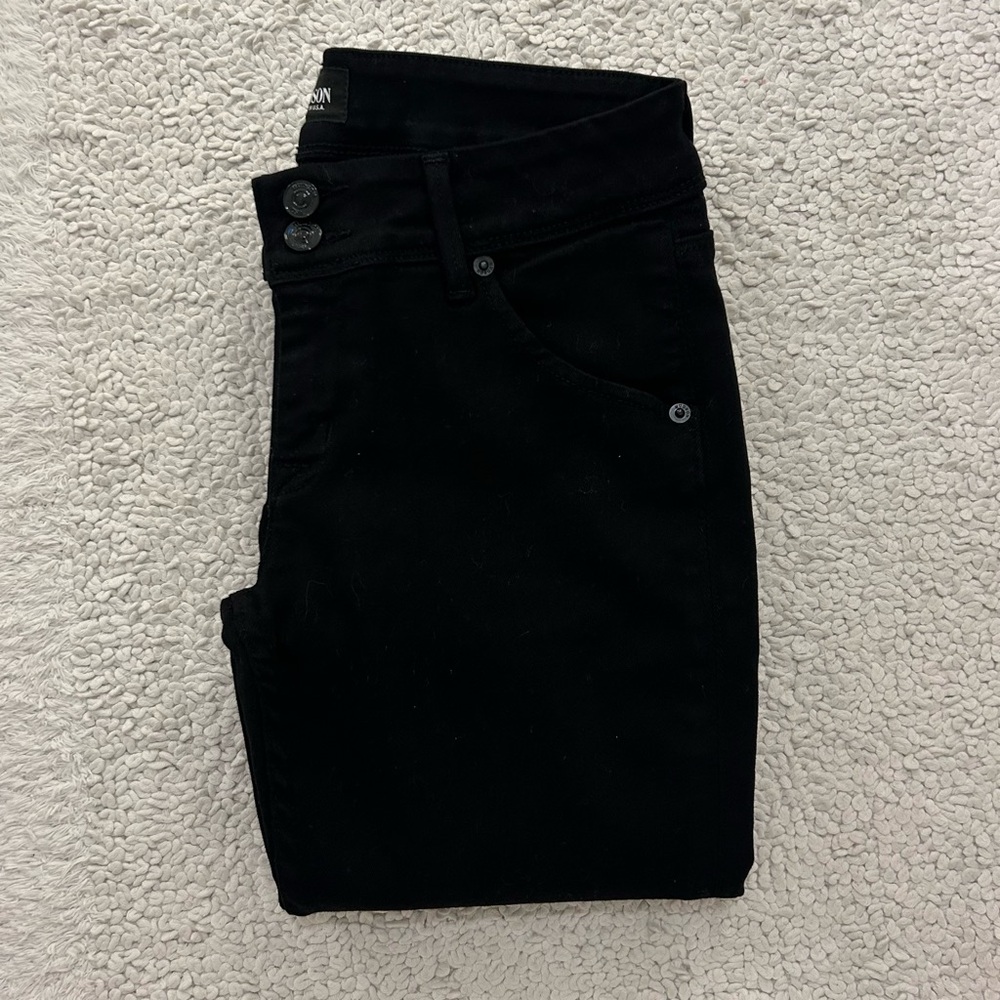 Hudson Jeans Collin Skinny Jean Black